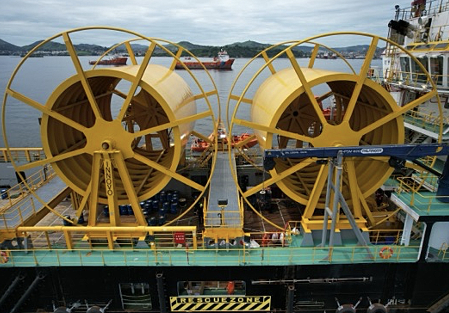 Innovo delivers bespoke offloading hose reelers to Brazil